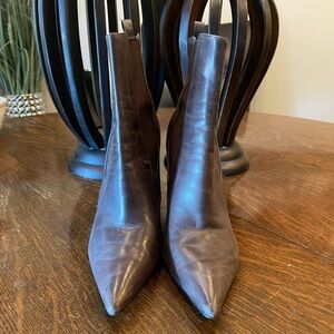 Banana Republic brown leather boots. Size 8